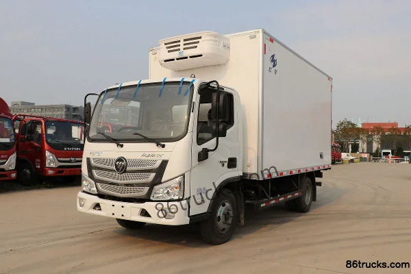 Foton Aumark S3-Series 131hp 4X2(6 wheels) 4.04m refrigerated truck (Hongyu Brand) Exterior (3) | 86Trucks