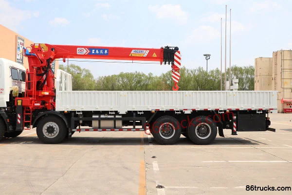 Hualing Star 400hp 8X4(12 wheels) Truck Mounted Crane Body (1) | 86Trucks