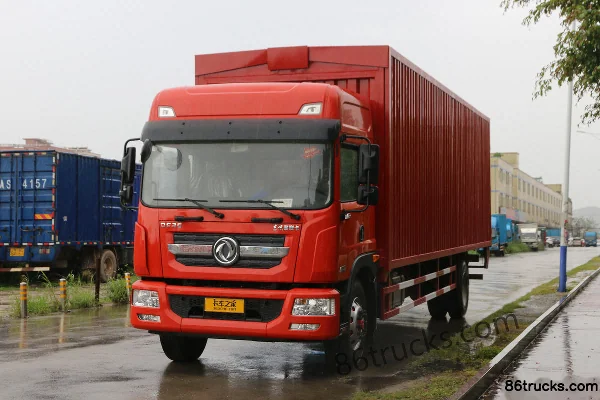 Dongfeng Duolika D12 220 ch 4X2(6 roues) camion porteur fourgon à ouverture latérale 9,6 m (Beijing VI) Extérieur (3) | 86Trucks