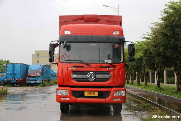 Dongfeng Duolika D12 220 ch 4X2(6 roues) camion porteur fourgon à ouverture latérale 9,6 m (Beijing VI) Extérieur (2) | 86Trucks