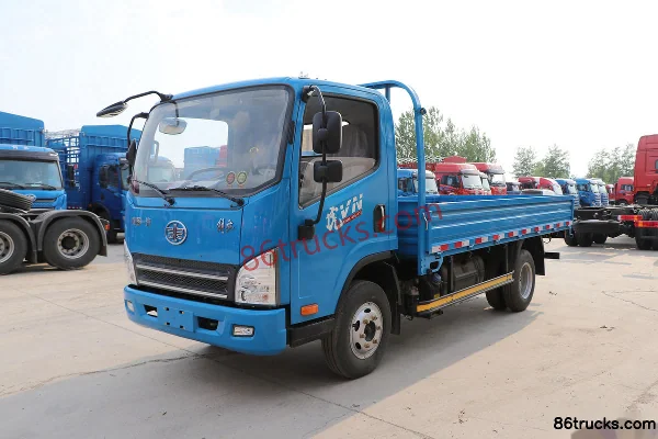 FAW Jiefang Hu VN 120hp 4X2(6 wheels) 4.2m single-row flatbed truck (China VI) Exterior (3) | 86Trucks