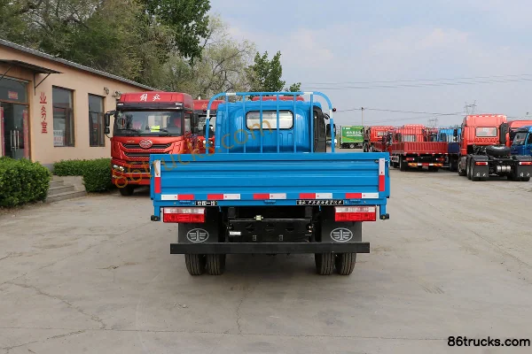 FAW Jiefang Hu VN 120hp 4X2(6 wheels) 4.2m single-row flatbed truck (China VI) Body (3) | 86Trucks