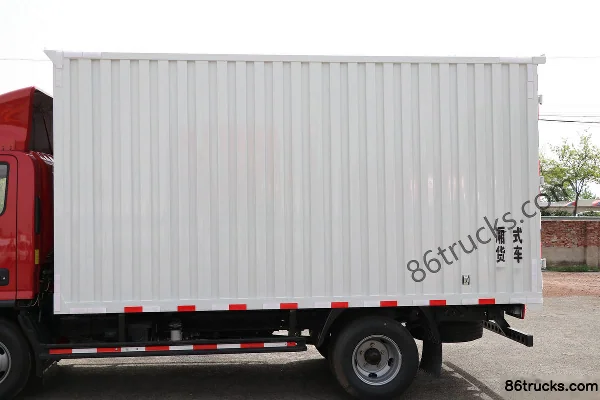Foton Oumark S1 Series 131hp 4X2(6 wheels) 4.14m Single Row Van Light Truck (China VI) Body (3) | 86Trucks