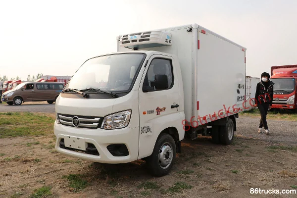 Foton Xiangling 112hp 4X2(6 wheels) 3.08m refrigerated truck Exterior (3) | 86Trucks