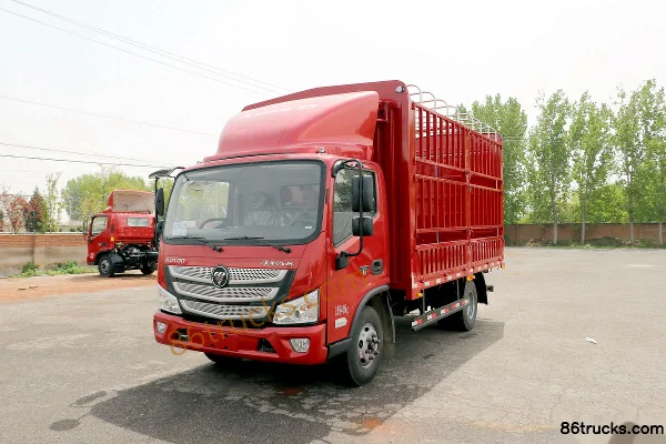 Foton Aumark S1 150hp 4X2(6 wheels) 4.17m single-row stake truck (China VI) Exterior (3) | 86Trucks