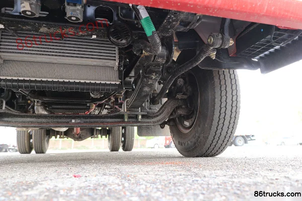 Foton Aumark S1 150hp 4X2(6 wheels) 4.17m single-row stake truck (China VI) Chassis (3) | 86Trucks