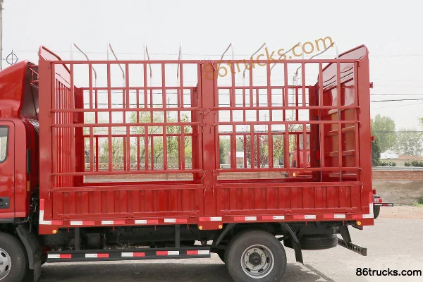 Foton Aumark S1 150hp 4X2(6 wheels) 4.17m single-row stake truck (China VI) Body (1) | 86Trucks