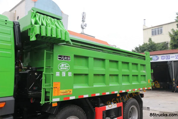 FAW Jiefang Qingdao Long V 220 hp 6X2(8 wheels) 4.5m Dump Truck Body (1) | 86Trucks