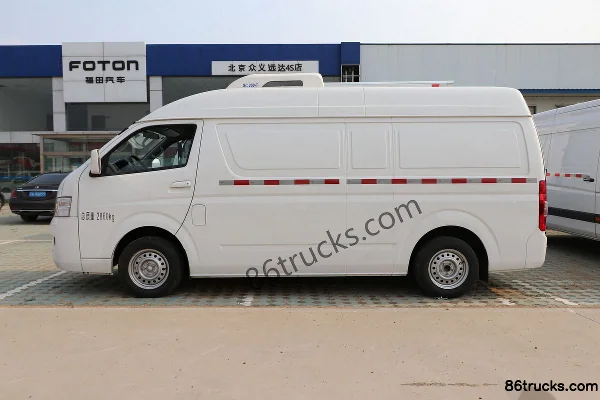 Foton utilitaire Fenjing G9 161 ch 4X2(6 roues) camion frigorifique (marque Songchuan) Extérieur (3) | 86Trucks