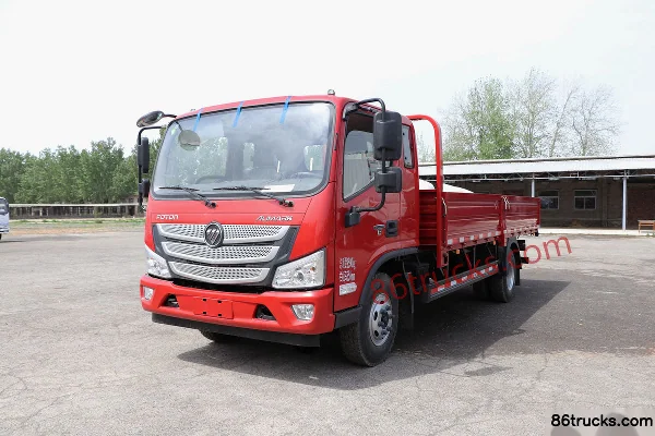 Foton Aumark S3 Express Edition 156hp 4X2(6 wheels) 5.25m Semi-Wing Flatbed Cargo Truck Exterior (3) | 86Trucks