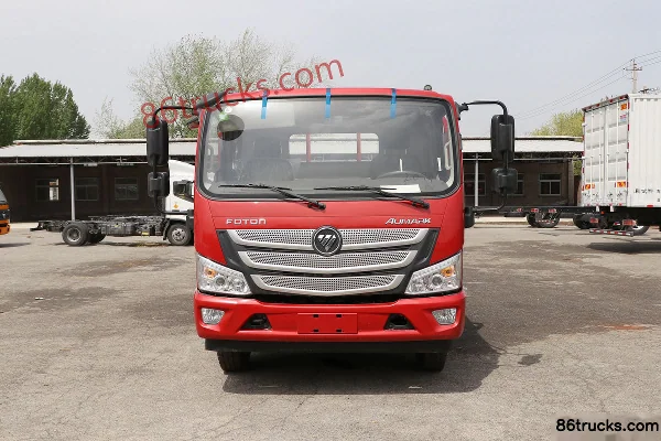 Foton Aumark S3 Express Edition 156hp 4X2(6 wheels) 5.25m Semi-Wing Flatbed Cargo Truck Exterior (2) | 86Trucks