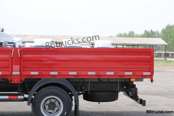 Foton Aumark S3 Express Edition 156hp 4X2(6 wheels) 5.25m Semi-Wing Flatbed Cargo Truck Body (3) | 86Trucks