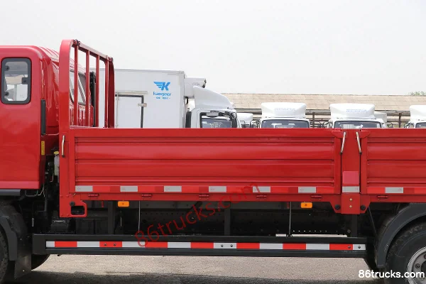 Foton Aumark S3 Express Edition 156hp 4X2(6 wheels) 5.25m Semi-Wing Flatbed Cargo Truck Body (2) | 86Trucks