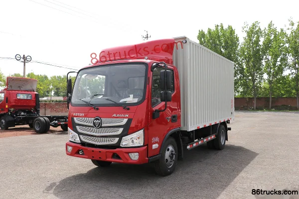 Foton Aumark S1 131 ch 4X2(6 roues) Fourgon léger 4,14 m cabine simple (China VI) Extérieur (3) | 86Trucks