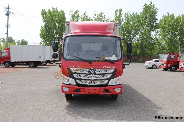 Foton Aumark S1 131 ch 4X2(6 roues) Fourgon léger 4,14 m cabine simple (China VI) Extérieur (2) | 86Trucks