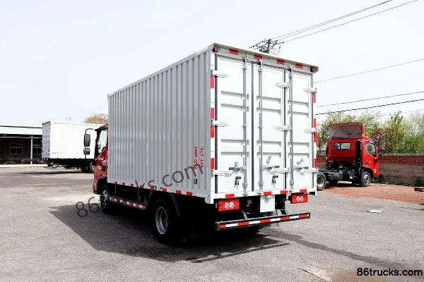 Foton Aumark S1 131 ch 4X2(6 roues) Fourgon léger 4,14 m cabine simple (China VI) Carrosserie (3) | 86Trucks