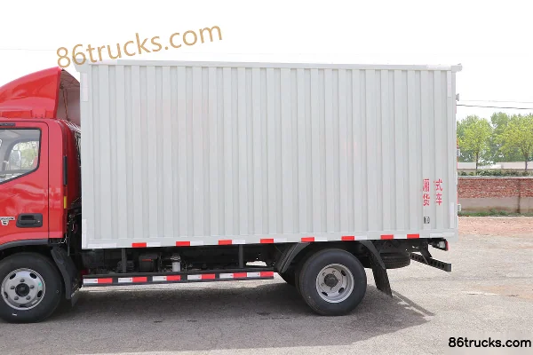 Foton Aumark S1 131 ch 4X2(6 roues) Fourgon léger 4,14 m cabine simple (China VI) Carrosserie (1) | 86Trucks