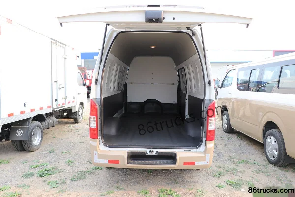 Foton véhicule utilitaire Fengjing G7 2020 version commerciale 160 ch 2,4 L essence 2 places fourgon long toit haut (China VI) Caisse (1)