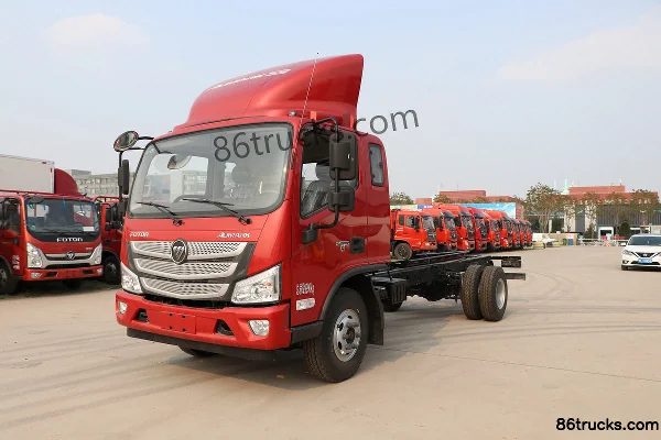 Foton Aumark S3 Series 160 hp 4X2(6 wheels) Crew Cab Light Truck Chassis Exterior (3) | 86Trucks