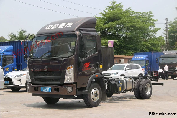 Sinotruk HOWO Wang Series 160hp 4X2(6 wheels) 4.15m Single Row Van Light Truck (8-speed) Exterior (3) | 86Trucks