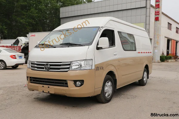 Foton Commercial Vehicle Fenjing G9 2021 Commercial Edition 160hp 2.4L Gasoline 9-seat Long Wheelbase High Roof Business Vehicle (China VI)