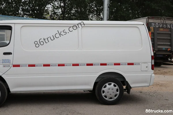 Jinbei Haishi L 2016 Flagship 116hp 2.5T Commercial Van Cargo Box (1) | 86Trucks