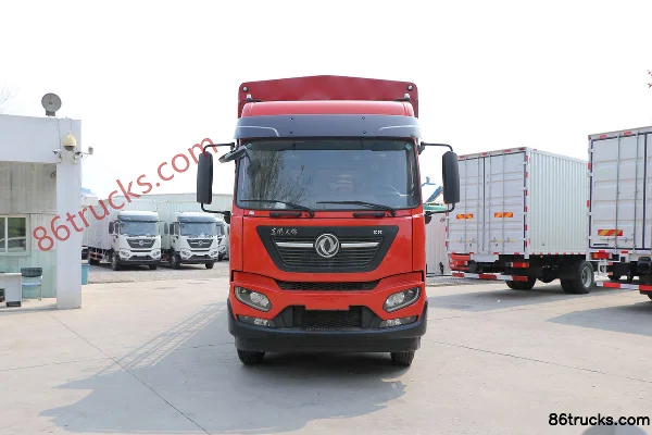 Dongfeng Commercial Vehicle Tianjin KR 260hp 6X2(8 wheels) 7.7m drop-side cargo truck Exterior (2) | 86Trucks