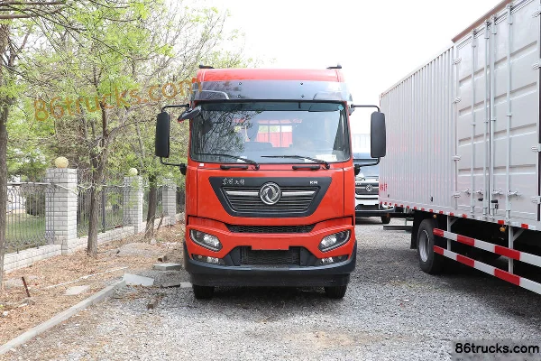 Dongfeng Commercial Vehicle Tianjin KR Medium Truck 245hp 6X2(8 wheels) 9.8m Cargo Truck Exterior (2) | 86Trucks
