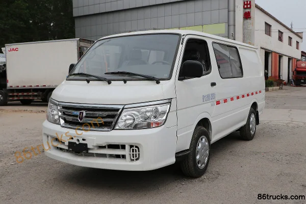 Jinbei Haishi L 2016 Luxury 139hp 2.4L Passenger Cargo Van Exterior (3) | 86Trucks