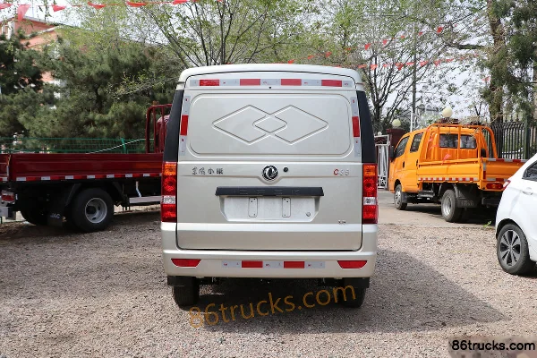 Dongfeng C35 112hp 1.5L enclosed van truck Body (2) | 86Trucks