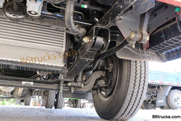Foton Aoling Suyun 156 ch 4X2(6 roues) 4,17 m camion léger à ridelles simple cabine (China VI) Châssis (3) | 86Trucks