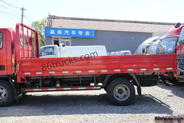 Foton Aoling Suyun 156 ch 4X2(6 roues) 4,17 m camion léger à ridelles simple cabine (China VI) Carrosserie (1) | 86Trucks