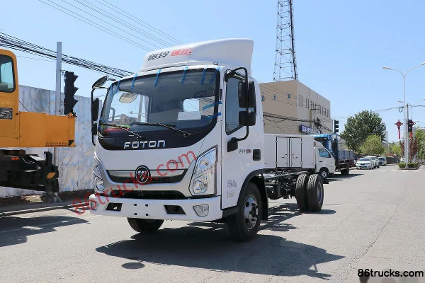 Foton Ollin Superspeed BUFF Edition 131 hp 4X2(6 wheels) 4.17m Single-row Stake Truck (China VI) Exterior (3) | 86Trucks