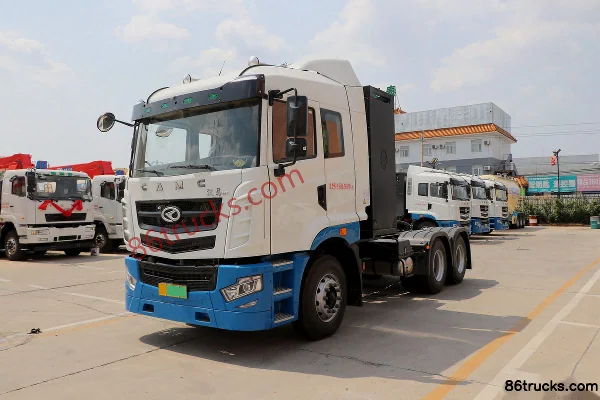 Hualing Hanma H7 Heavy Truck 6X4(10 wheels) Electric Tractor Truck 281.46 kWh Exterior (3) | 86Trucks