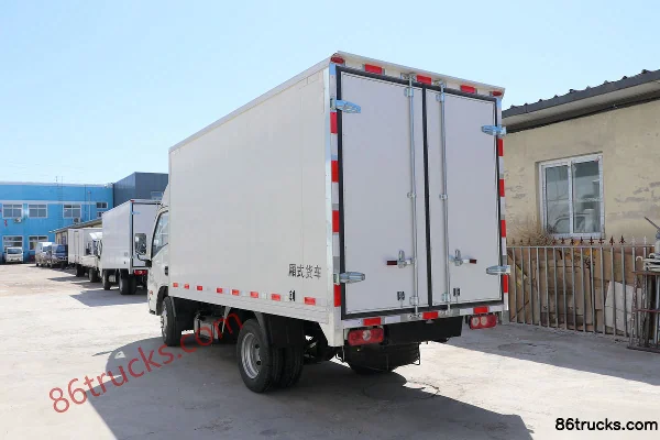 Yuejin Fuxing S50 1,5 L 113 ch 4X2(6 roues) 3,62 m petit camion fourgon monoplace Carrosserie (3) | 86Trucks