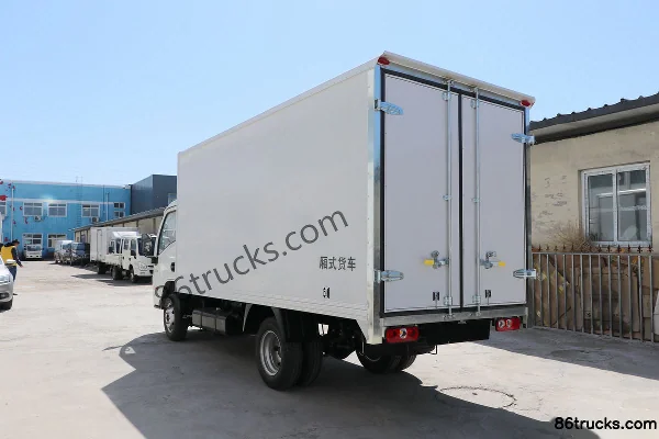 Yuejin Fuxing S70 modèle 2019 113 ch 4X2(6 roues) petit camion fourgon à cabine simple 3,62 m (China VI) Carrosserie (3) | 86Trucks
