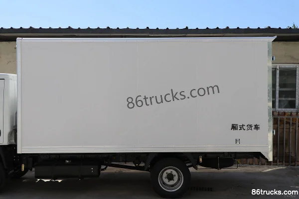 Yuejin Fuxing S70 modèle 2019 113 ch 4X2(6 roues) petit camion fourgon à cabine simple 3,62 m (China VI) Carrosserie (1) | 86Trucks