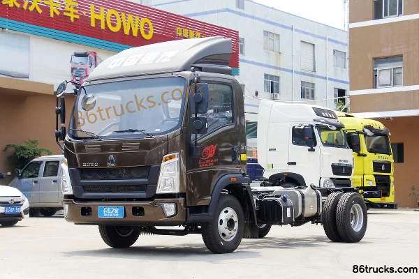 Sinotruk HOWO Wang 130 ch 4X2(6 roues) 4,15 m fourgon simple cabine camion léger (China VI) Extérieur (3) | 86Trucks