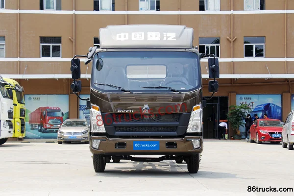 Sinotruk HOWO Wang 130 ch 4X2(6 roues) 4,15 m fourgon simple cabine camion léger (China VI) Extérieur (2) | 86Trucks
