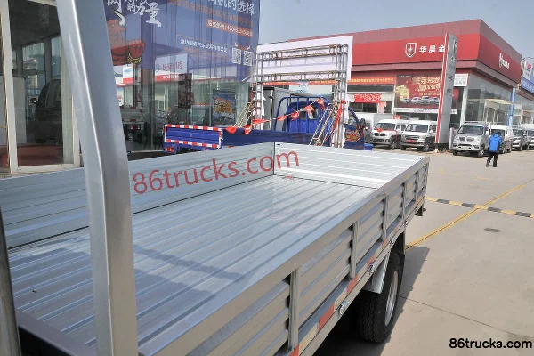 Ankai Shenqi T20L 1.5L 116 hp 4X2(6 wheels) Gasoline 3.6m Single Row Flatbed Micro Truck Body (1) | 86Trucks