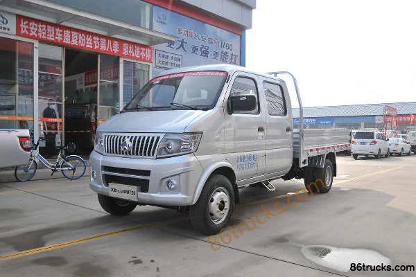 Ankai Shenqi T20 1,5 L version renforcée 116 ch 4X2(6 roues) essence camion plateau double cabine 2,55 m (China VI) Extérieur (3) | 86Trucks