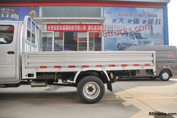 Ankai Shenqi T20 1,5 L version renforcée 116 ch 4X2(6 roues) essence camion plateau double cabine 2,55 m (China VI) Carrosserie (2) | 86Truc