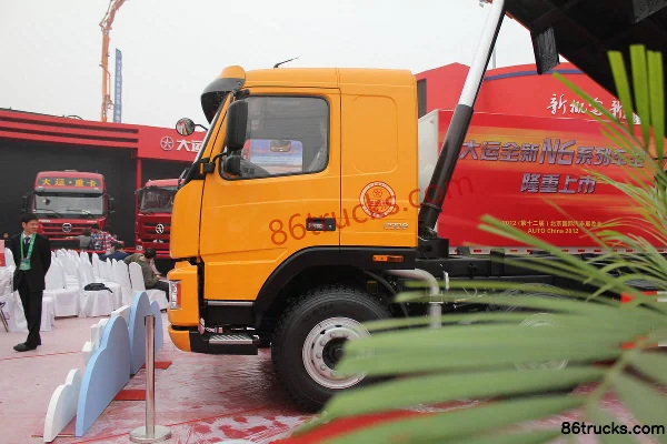 Dayun N8 Heavy Truck 290hp 8X4(12 wheels) 6.8m Dump Truck (Lightweight) Exterior (3) | 86Trucks