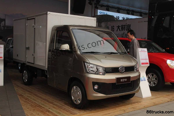 FAW Jilin Jiabao T80 1.3L 88hp 4X2(6 wheels) Gasoline Single Row Box Mini Truck Exterior (2) | 86Trucks