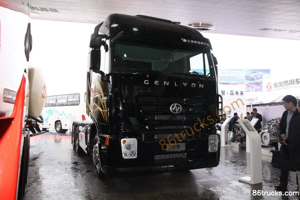 Hongyan Genlyon S100 Heavy Truck 480 hp 6X4(10 wheels) Tractor Truck (SAIC Fiat Powertrain Hongyan C13) Exterior (2) | 86Trucks