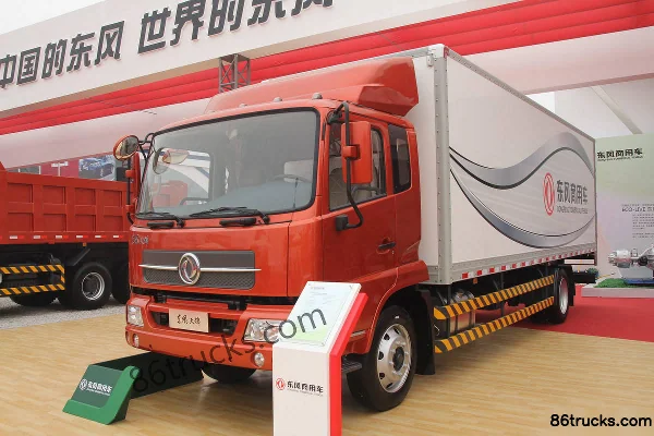 Dongfeng Commercial Vehicle Tianjin camion moyen 180 ch 4X2(6 roues) camion porteur fourgon 7,7 m Extérieur (2) | 86Trucks
