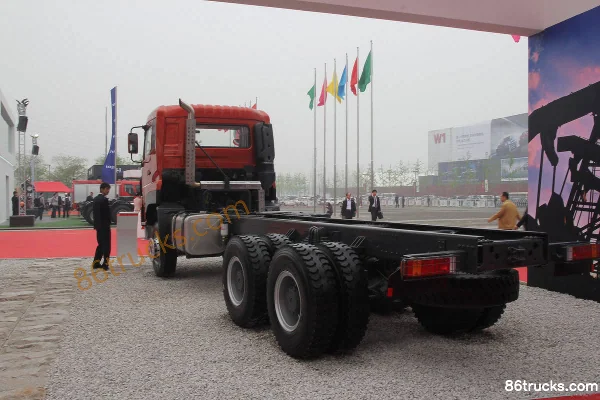 Dongfeng Commercial Vehicle Dashen camion lourd 385 ch 6X6(10 roues) véhicule spécial (châssis) Extérieur (3) | 86Trucks