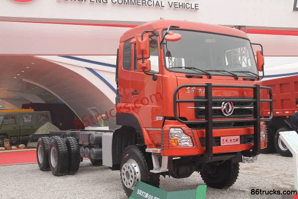 Dongfeng Commercial Vehicle Dashen camion lourd 385 ch 6X6(10 roues) véhicule spécial (châssis) Extérieur (2) | 86Trucks