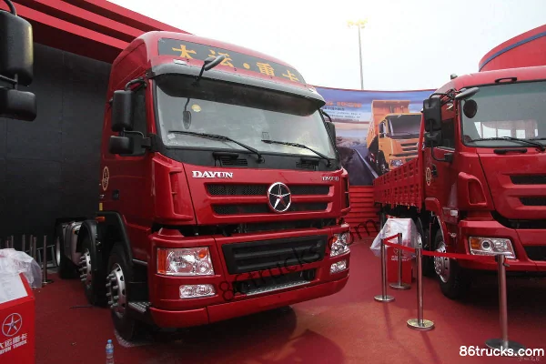 Dayun N8C Heavy Truck 290 hp 6X2(8 wheels) Tractor Truck Exterior (3) | 86Trucks