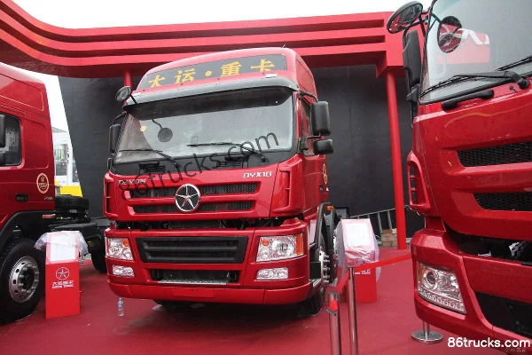 Dayun N8C Heavy Truck 290 hp 6X2(8 wheels) Tractor Truck Exterior (2) | 86Trucks